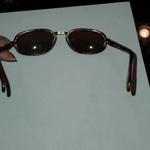 Vintage rainbow tortoise sunglasses frames with bronze accents. Funky style! Vintage | Accessories | Vintage Rainbow Tortoise Sunglasses  main image 3